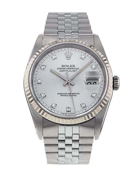 1994 rolex datejust 16234|Rolex Datejust 16234 diamond.